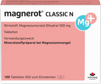 magnerot® CLASSIC N Das einzigartige organische MagnesiumorotatDas einzigartige organische Magnesiumorotat