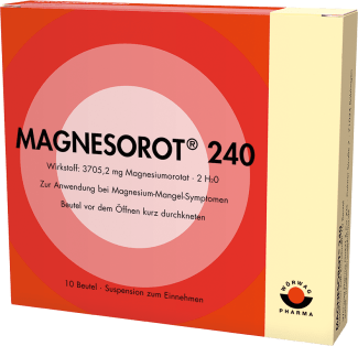 MAGNESOROT® 240Praktisch für unterwegs – Magnesiumorotat als Gel im Beutel