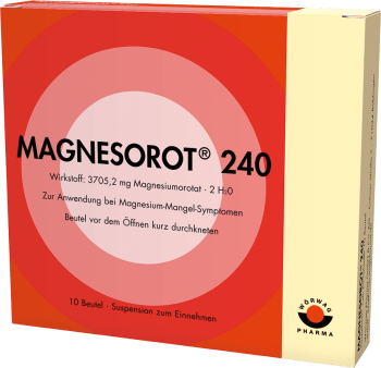 MAGNESOROT ®  240  Das einzigartige Magnesiumorotat als Gel